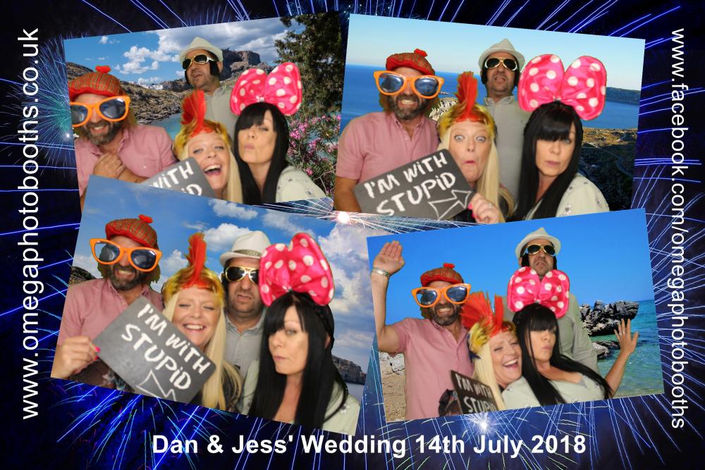 Dan & Jess' wedding | View more photos from the event at gallery.omegaphotobooths.co.uk/u/Omega-Photobooths/Dan-Jess-wedding